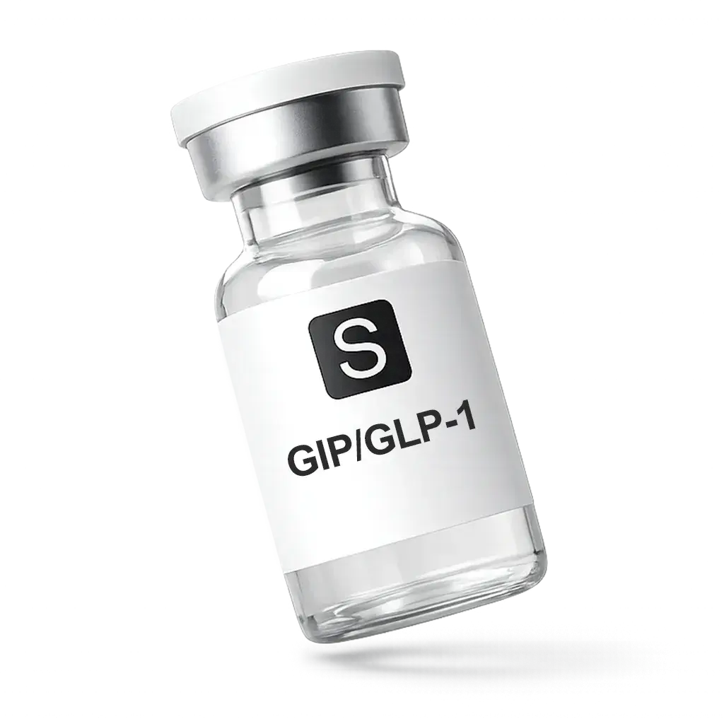 Tirzepatide GLP-1 medication vial